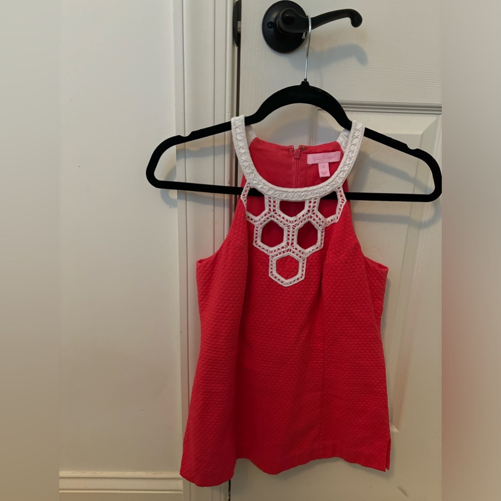 Red Lilly Pulitzer Shirt